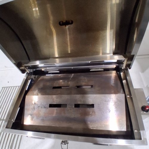 CABELA'S STAINLESS STEEL TABLETOP PROPANE GRILL - 18LB - SILVER (MODEL:880-0013) image 6