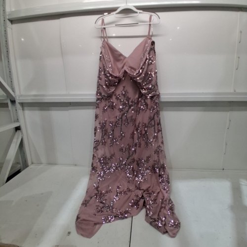 WOMEN'S R&M RICHARDS SEQUIN DRESS - 16W - ROSE (STYLE: 3262W) image 3