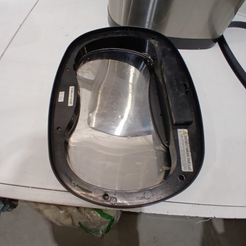 NINESTARS THE ORIGINAL TOUCHLESS AUTOMATIC MOTION SENSOR TRASH CAN 13.2 GAL/50L - SILVER - (MODEL: DZT-50-28SL) image 4