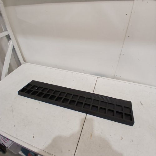 KIEKUMM THRESHOLD RUBBER RISE RAMP FOR DOORWAYS & HOME STEPS - 1-3/8" X 35" - BLACK (ITEM: LTR-9035) image 9