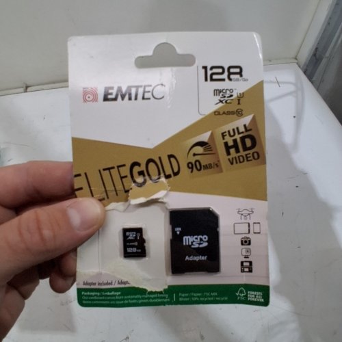 EMTEC ELITE GOLD MICROSDHC CARD - 128GB - UHS-1 - CLASS 10 image 2