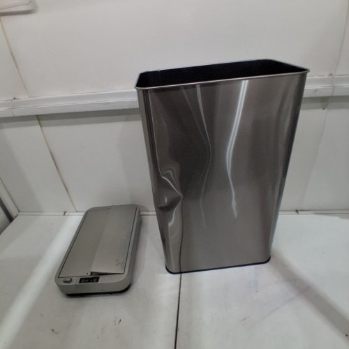 ITOUCHLESS 18 GALLON WINGS-OPEN MOTION SENSOR TRASH CAN - STAINLESS STEEL (MODEL: WS18RSL) image 3