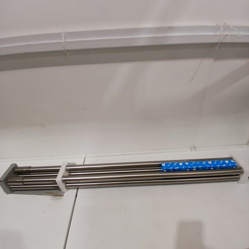 2PK UMBRA CURTAIN ROD KIT - 42"-108" - NICKEL (MODEL: 2881747) image 2