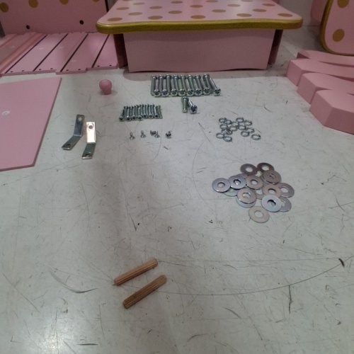 TEAMSON KIDS GISELE PLAY VANITY SET - PINK / GOLD image 3