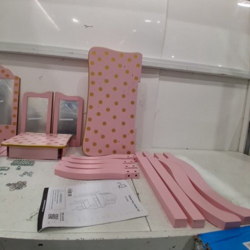 TEAMSON KIDS GISELE PLAY VANITY SET - PINK / GOLD image 6