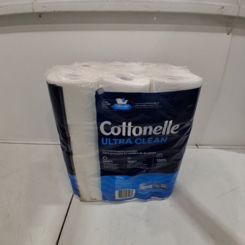 24PK COTTONELLE ULTRA CLEAN TOILET PAPER WITH ACTIVE CLEANING RIPPLES TEXTURE - WHITE image 4