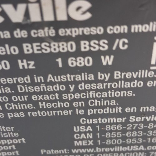 BREVILLE THE BARISTA TOUCH AUTOMATIC LED TOUCH-SCREEN ESPRESSO MACHINE WITH BUILT-IN GRINDER & MILK FROTHER - BRUSHED STAINLESS STEEL (MODEL: BES880BSS) image 14