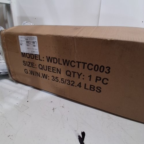 METAL BED FRAME- QUEEN - BLACK (MODEL: WDLWCTTC003) image 2