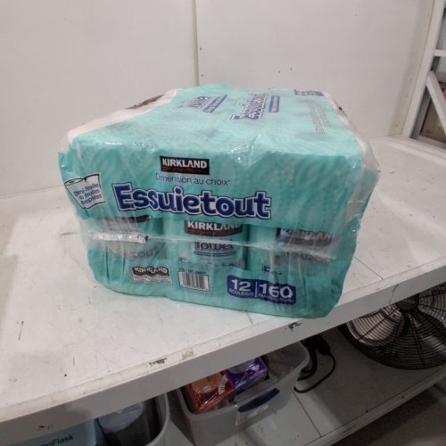 12PK PAPER TOWEL ROLLES - 2-PLY - WHITE (MODEL: 580517) image 3