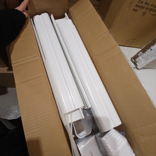 VEVOR MINI SPLIT LINE SET COVER PVC DECORATIVE PIPE LINE COVER FOR AIR CONDITIONER WITH 10 STRAIGHT DUCTS & FULL COMPONENTS - 3" - 17.7FT - WHITE - (MODEL:1100061670) image 3