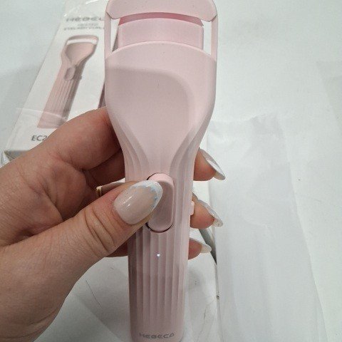 HEBECA HEATED EYELASH CURLER - PINK (MODEL: EC2001) image 3