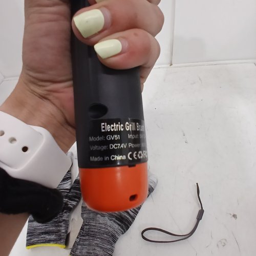 IFUNSKY ULTRA HIGH POWER ELECTRIC GRILL BRUSH -80W - BLACK / ORANGE (MODEL: GV51) image 2