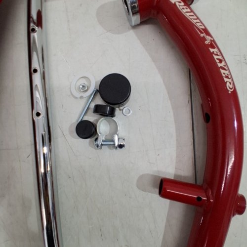 RADIO FLYER CLASSIC TRICYCLE WITH PUSH ADJUSTABLE HANDLE & SEAT HEIGHT - RED (MODEL: 34T) image 4