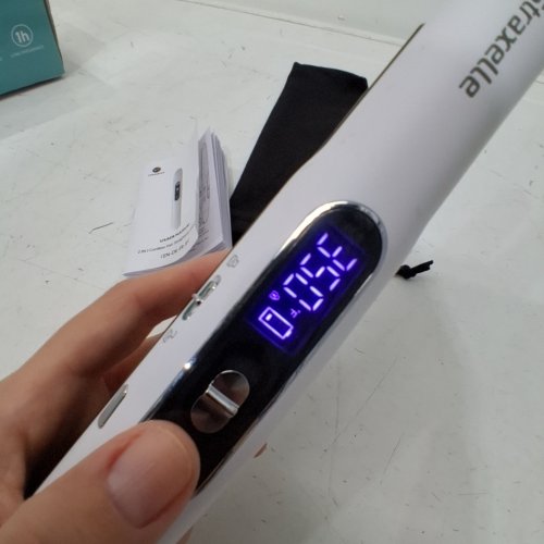STRAXELLE CORDLESS HAIR STRAIGHTENER - 175℃-215℃ - WHITE (MODEL: MH2025-002) image 2