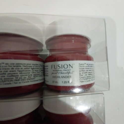 8 FUSION MINERAL PAINT - 37 ML EACH - HIGHLANDER image 3
