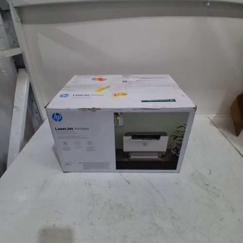 HP LASERJET M209DW COMPACT MONOCHROME PRINTER WITH AUTOMATIC TWO SIDED PRINTING - WHITE/GREY image 4
