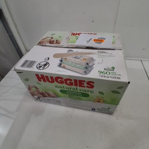 15PK HUGGIES NATURAL CARE DISNEY THEMED SENSITIVE UNSCENTED BABY WIPES - 64 PER PACK (960 TOTAL) - WINNIE THE POOH image 2
