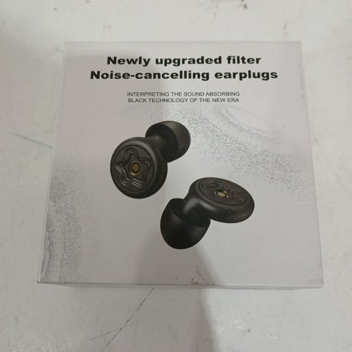 LIGHTWEIGHT, PORTABLE, NOISE REDUCTION EARPLUGS - BLACK (MODEL: MXQ-012) image 8
