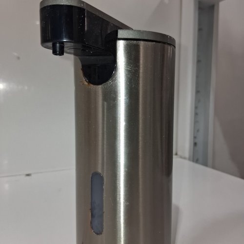 AUTOMATIC BATTERY POWERED SOAP DISPENSER - 360ML - SILVER image 4