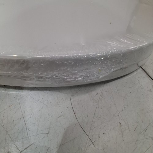 GARVEE ELONGATED SOFT CLOSE TOILET SEAT - 18.5" - WHITE image 3