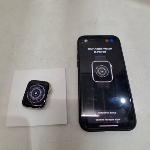 APPLE WATCH SE (2ND GEN) 32GB 44MM GPS SMARTWATCH - STARLIGHT ALUMINIUM CASE & SPORT BAND (MODEL: A2723 / MXEV3CL/A) image 2