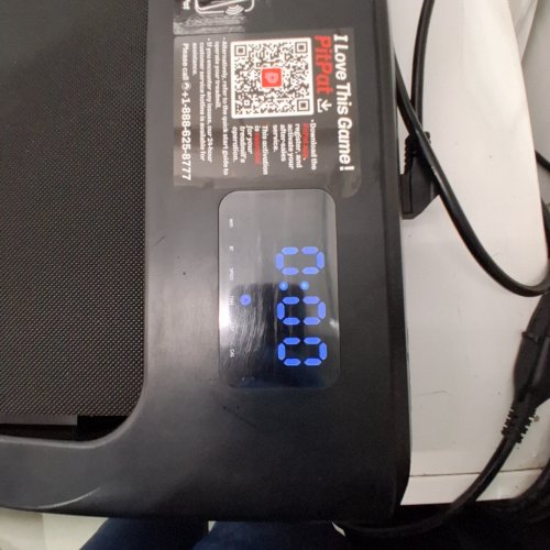 DEERRUN UNDER DESK TREADMILL REMOTE CONTROL WITH INCLINE FOR HOME OFFICE - 2.5HP - 300LBS CAP - BLACK (MODEL: BA09-B) image 2