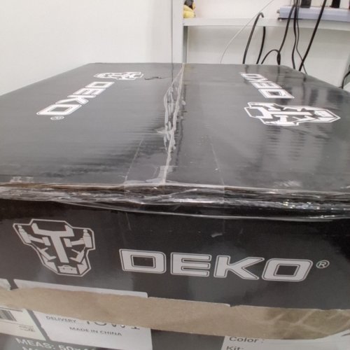 DEKOPRO ELECTRIC SNOW SHOVEL CORDLESS BATTERY POWERED BLOWER - 14" - 40V - 1000W - BLACK/GREY (MODEL: DKPGSRA014B1) image 3