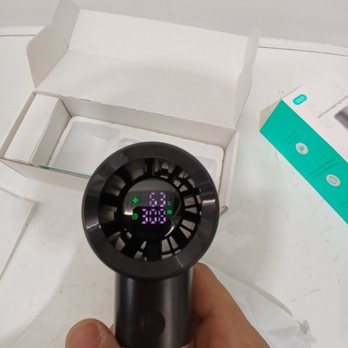 CHEERAIR RECHARGEABLE HANDHELD FAN - 5000 MAH - BLACK (MODEL: GT05) image 2