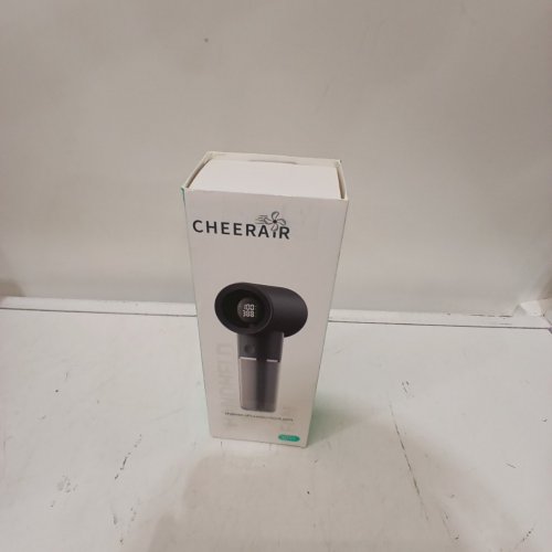CHEERAIR RECHARGEABLE HANDHELD FAN - 5000 MAH - BLACK (MODEL: GT05) image 4