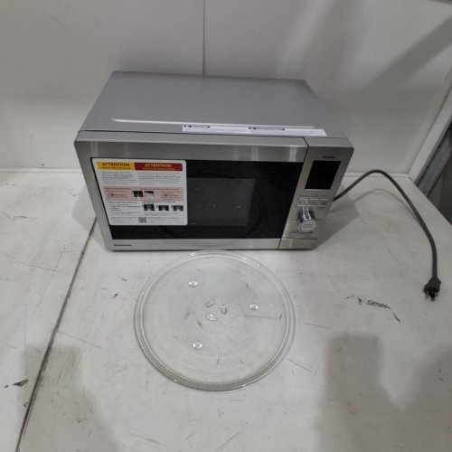 PANASONIC COMPACT GENIUS 1000W MICROWAVE OVEN - STAINLESS STEEL (MODEL: NN-SD47QS) image 3