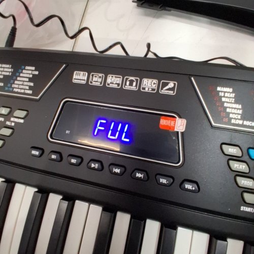 ROCK JAM 561 ELECTRONIC 61 KEY DIGITAL PIANO KEYBOARD HEADPHONE AND STOOL image 7