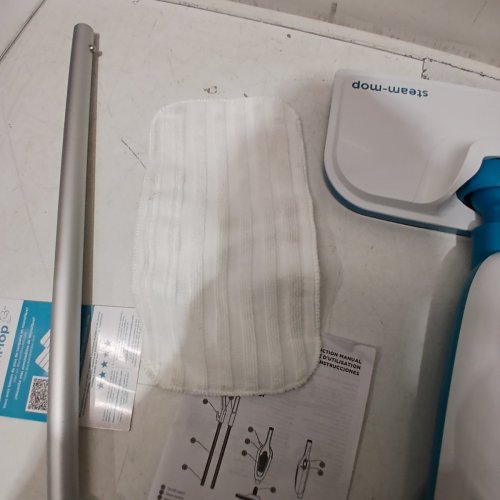 BLACK AND DECKER CLASSIC STEAM MOP - WHITE (MODEL: HSM13E1) image 3