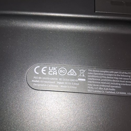 JLAB GO KEYBOARD - BLACK image 6