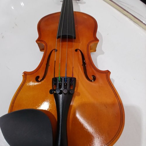 SKY 4-STRING VIOLIN WITH BOW & HARD CASE - 1/8 - BRONZE image 4
