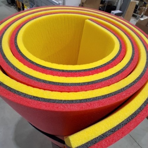 BPS 3-LAYER WATER FOAM LILY PAD - 15FT X 6FT X 1.3" - RED/YELLOW/BLACK image 5