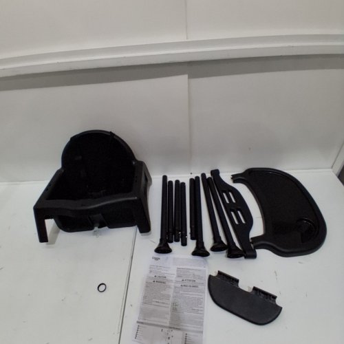 COSCO KIDS CANTEEN HIGH CHAIR - 33LB CAP - BLACK (MODEL: 03307CBLK) image 2