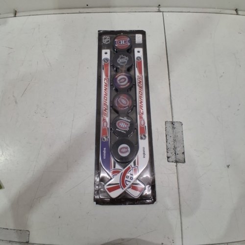 INGLASCO NHL MONTREAL CANADIENS MINI HOCKEY STICK AND PUCK SET - MULTI-COLOUR (MODEL: 550AN001196) image 2