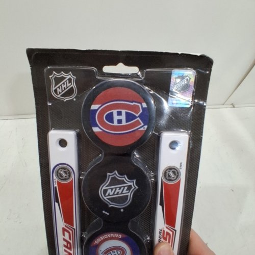 INGLASCO NHL MONTREAL CANADIENS MINI HOCKEY STICK AND PUCK SET - MULTI-COLOUR (MODEL: 550AN001196) image 3