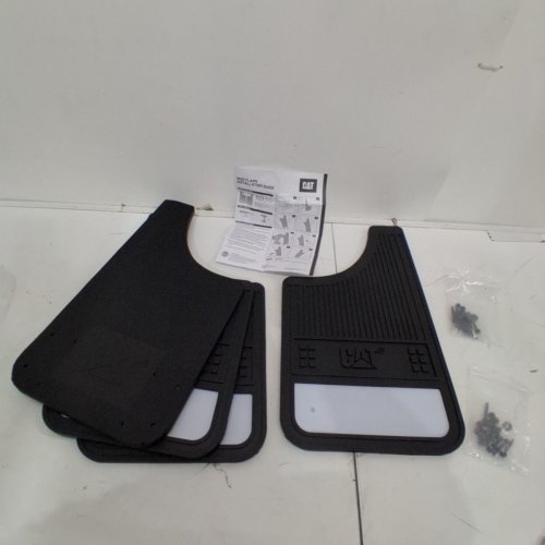 CAT MUD FLAPS FOR VARIOUS TRUCK MODELS - BLACK (MODEL: CAGO-080) image 2