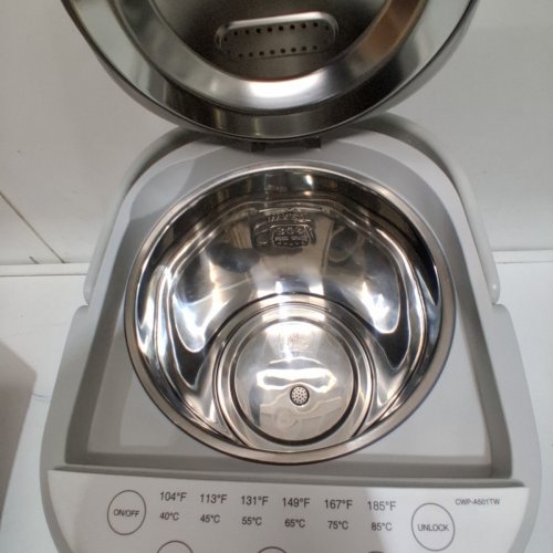 CUCKOO HOT WATER DISPENSER & WARMER - 5L - WHITE/STAINLESS STEEL (MODEL: CWP-A501TW) image 4