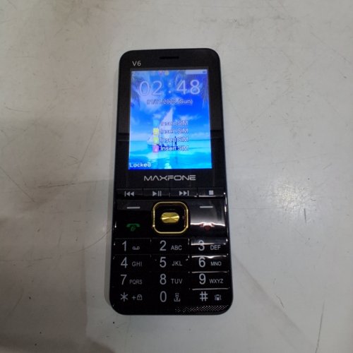 MAXFONE V6 CELLPHONE WITH 4 SIM CARD SLOTS | 2.8" DISPLAY | 2000 MAH - BLACK (MODEL: V6) image 2