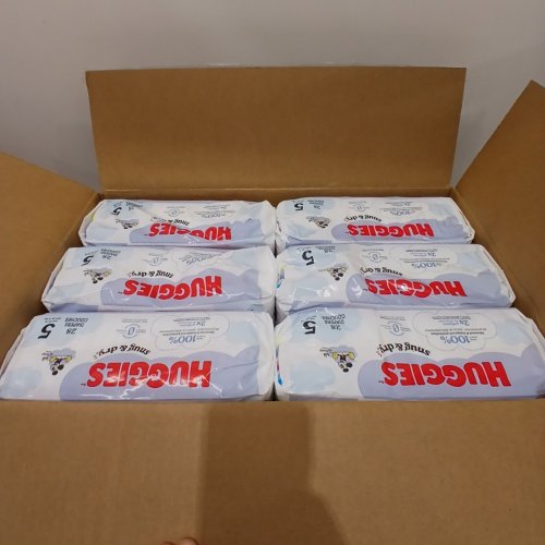 168PK HUGGIES SNUG & DRY BABY DIAPERS - SIZE 5 (27+ LBS) image 2