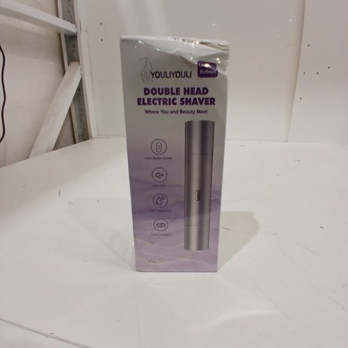 YOULIYOULI 2-IN-1 ELECTRIC BODY, FACIAL & BIKINI SHAVER - PURPLE (MODEL: FB007-1) image 2