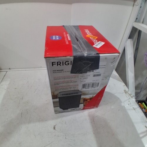 FRIGIDAIRE SELF-CLEANING COUNTERTOP ELECTRIC ICE MAKER - MAKES 26LBS OF ICE/DAY - BLACK (MODEL: EFIC120-BLKSS-SC-G2-E) image 7