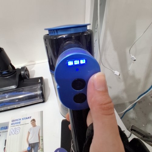 CORDLESS VACUUM CLEANER - 165W - 22.2V - BLACK / BLUE (MODEL: N8) image 2