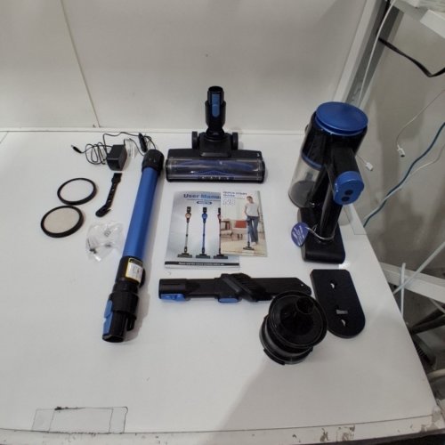 CORDLESS VACUUM CLEANER - 165W - 22.2V - BLACK / BLUE (MODEL: N8) image 3
