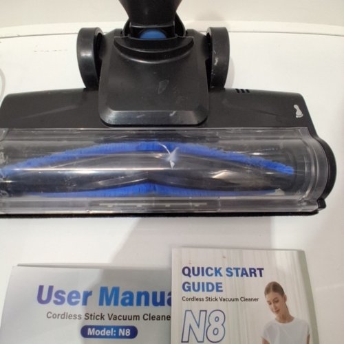 CORDLESS VACUUM CLEANER - 165W - 22.2V - BLACK / BLUE (MODEL: N8) image 4