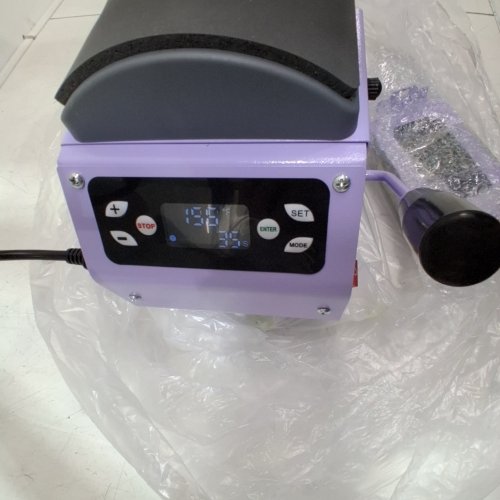GOCHIFIX AUTO HAT/CAP HEAT PRESS MACHINE WITH 4 MEMORY MODES - PURPLE (MODEL: BG-CH2358) image 3