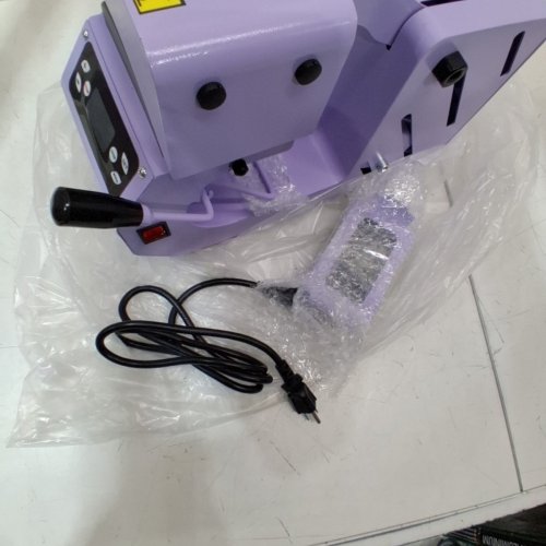 GOCHIFIX AUTO HAT/CAP HEAT PRESS MACHINE WITH 4 MEMORY MODES - PURPLE (MODEL: BG-CH2358) image 5