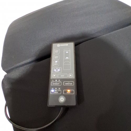 COMFIER SHIATSU FULL BODY MASSAGE MAT WITH HEAT, BACK & LEGS MASSAGER- 3 VIBRATION MODES 2 HEATING LEVELS - 57" X 17.7" - BLACK/GREY (MODEL: CF-3407) image 2